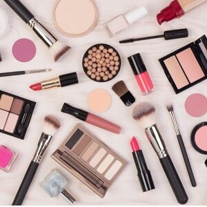 Assorted Makeup Set with Pink and Red Shades